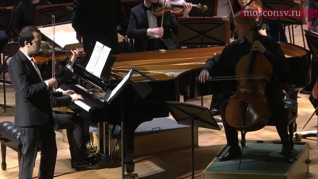 Beethoven. Concert for piano, violin, cello and orchestra. III. Rondo alla polacca